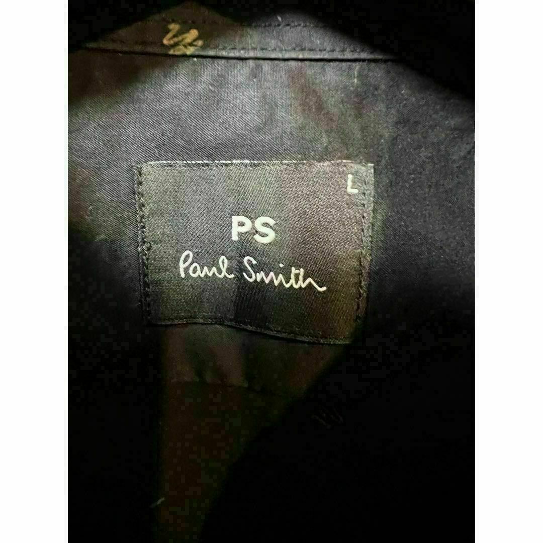 Paul Smith(ポールスミス)のPS ポールスミス　ブラック　柄　シャツ　メンズ メンズのトップス(シャツ)の商品写真