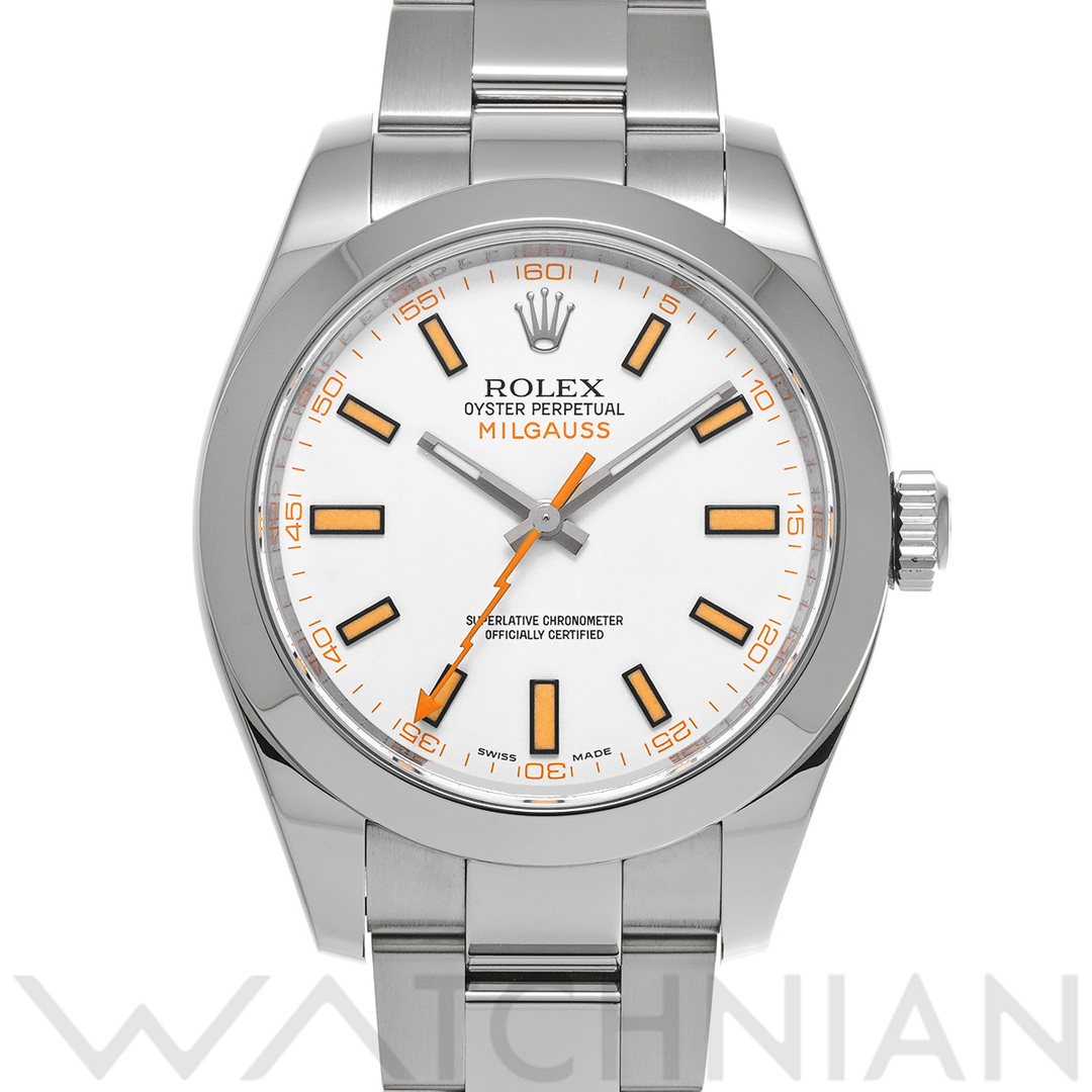 ROLEX(ロレックス)の中古 ロレックス ROLEX 116400 ランダムシリアル ホワイト メンズ 腕時計 メンズの時計(腕時計(アナログ))の商品写真