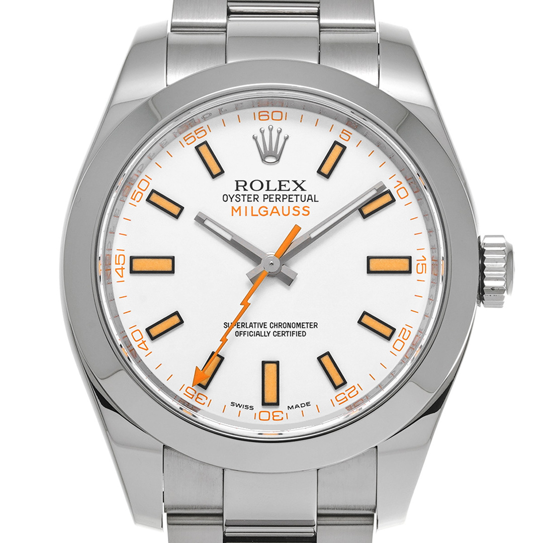 ROLEX(ロレックス)の中古 ロレックス ROLEX 116400 ランダムシリアル ホワイト メンズ 腕時計 メンズの時計(腕時計(アナログ))の商品写真