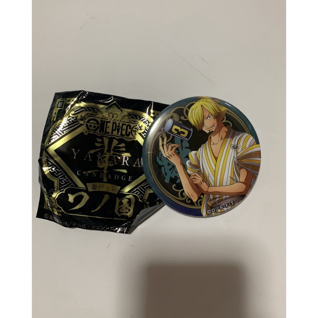 ONE PIECE(ワンピース)のワンピース　サンジ　缶バッジ　輩　ワノ国 エンタメ/ホビーのアニメグッズ(バッジ/ピンバッジ)の商品写真