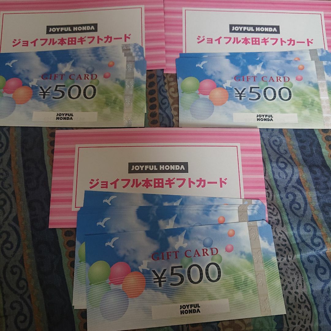 ジョイフル本田12,000円分株主優待ギフトカード チケットの優待券/割引券(ショッピング)の商品写真