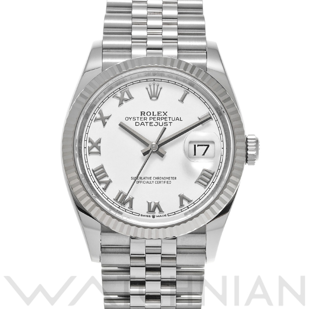 ROLEX(ロレックス)の中古 ロレックス ROLEX 126234 ランダムシリアル ホワイト メンズ 腕時計 メンズの時計(腕時計(アナログ))の商品写真