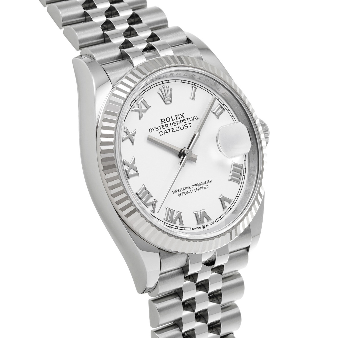 ROLEX(ロレックス)の中古 ロレックス ROLEX 126234 ランダムシリアル ホワイト メンズ 腕時計 メンズの時計(腕時計(アナログ))の商品写真