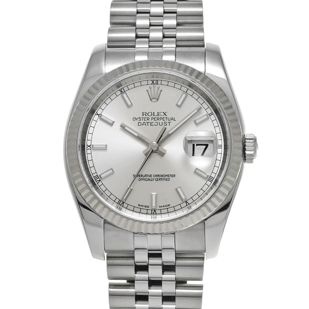 ROLEX(ロレックス)の中古 ロレックス ROLEX 116234 ランダムシリアル シルバー メンズ 腕時計 メンズの時計(腕時計(アナログ))の商品写真