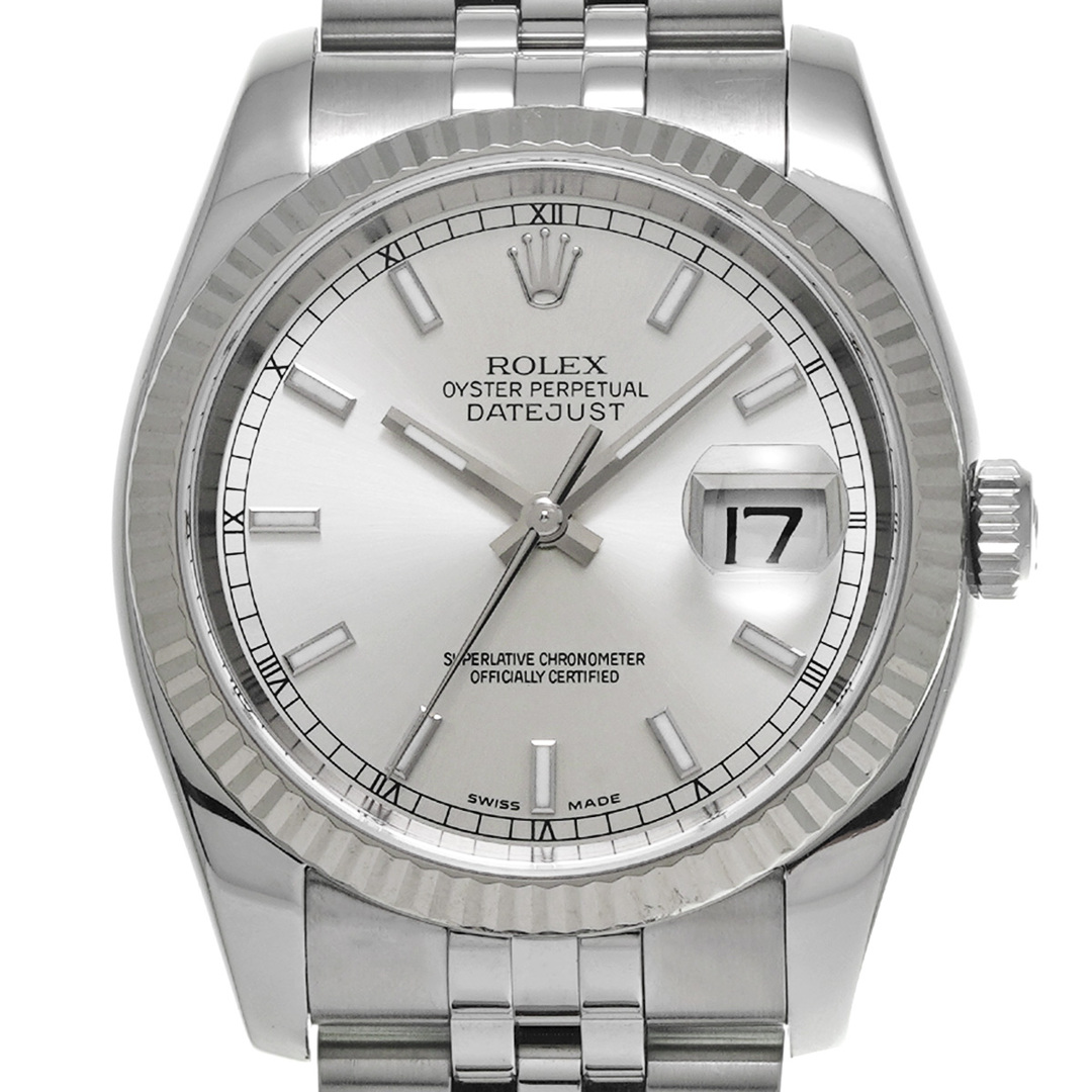 ROLEX(ロレックス)の中古 ロレックス ROLEX 116234 ランダムシリアル シルバー メンズ 腕時計 メンズの時計(腕時計(アナログ))の商品写真