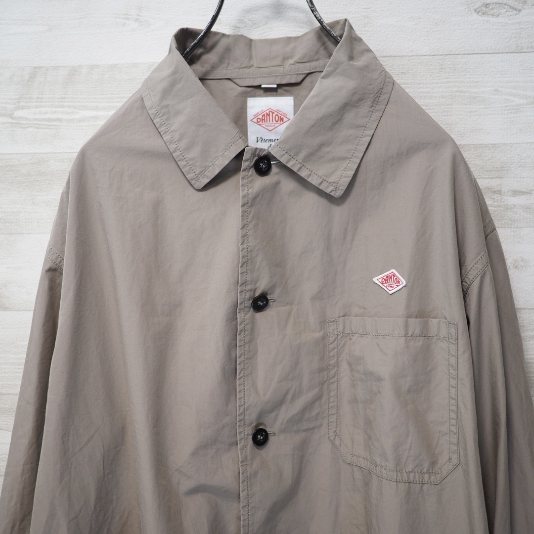 DANTON(ダントン)のDANTON 18SS シャツアウター Khaki/40 メンズのジャケット/アウター(カバーオール)の商品写真