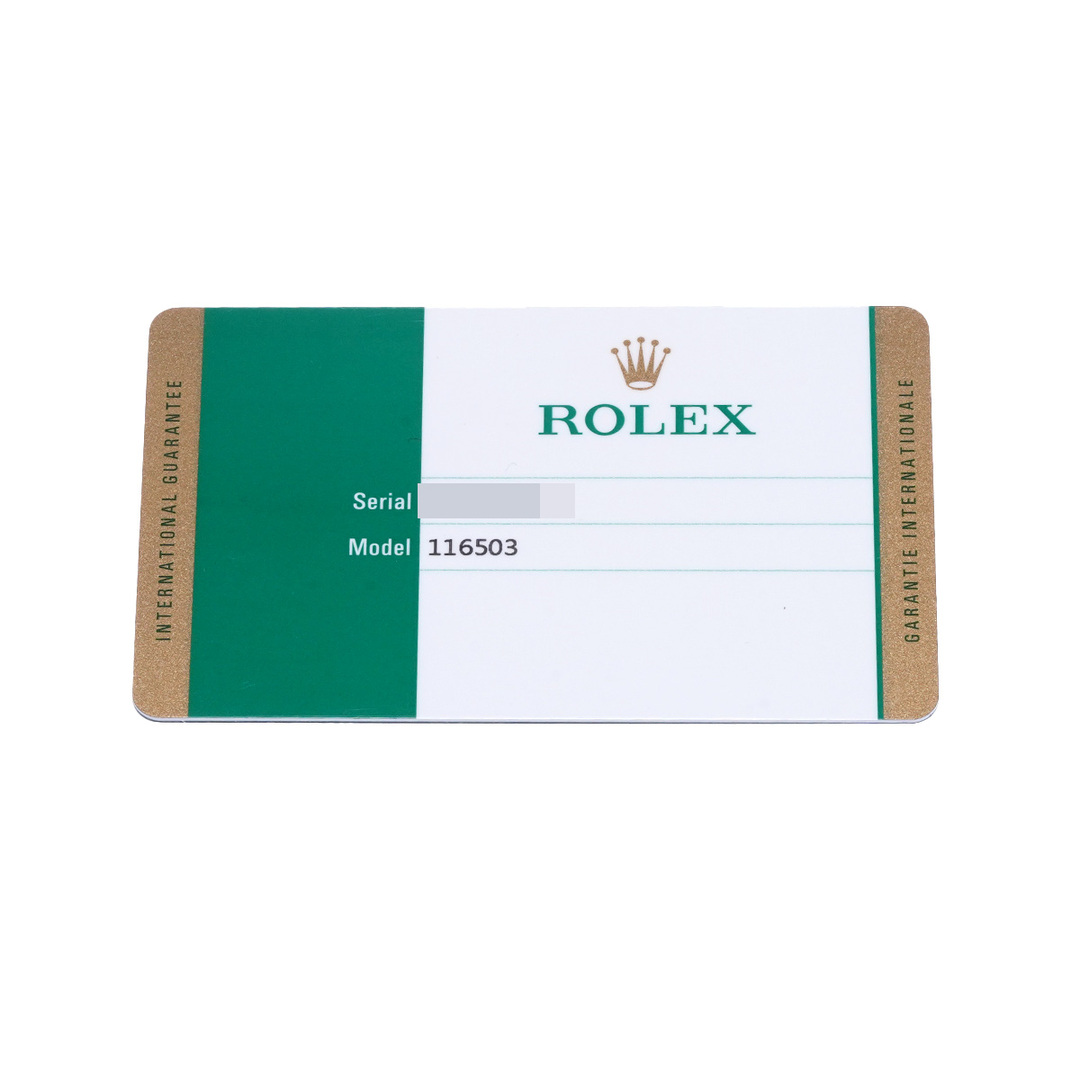 ROLEX(ロレックス)の中古 ロレックス ROLEX 116503 ランダムシリアル ブラック メンズ 腕時計 メンズの時計(腕時計(アナログ))の商品写真
