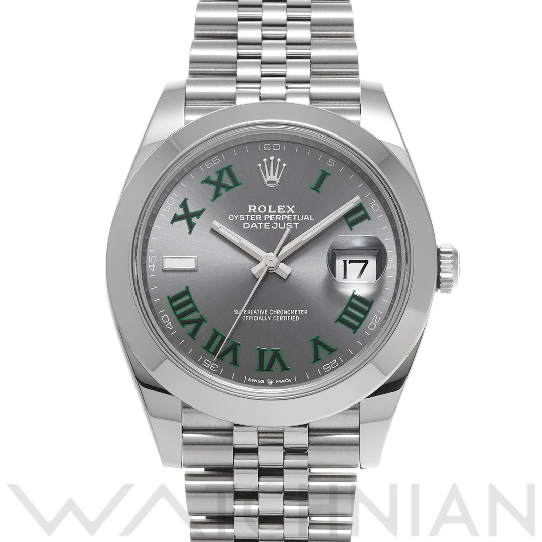 ROLEX(ロレックス)の中古 ロレックス ROLEX 126300 ランダムシリアル スレート メンズ 腕時計 メンズの時計(腕時計(アナログ))の商品写真