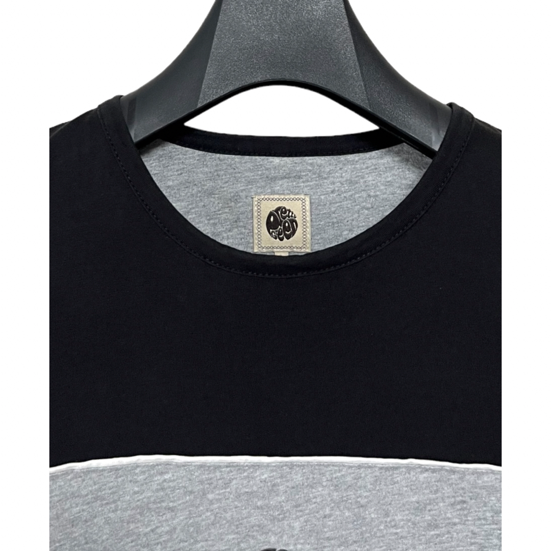 PRETTY GREEN(プリティーグリーン)の匿名発送　美品　プリティーグリーン　コットンプリントT サイズ2 ブラック メンズのトップス(Tシャツ/カットソー(半袖/袖なし))の商品写真