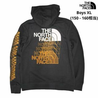 ザノースフェイス(THE NORTH FACE)のUS限定 新品 ノースフェイス パーカー (XL) グレー ボーイズ 子供(ジャケット/上着)