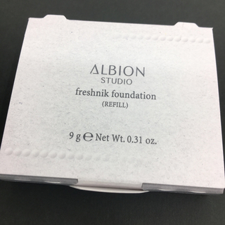アルビオン(ALBION)のアルビオンスタジオ　フレッシュニックファンデーション050レフィル (ファンデーション)