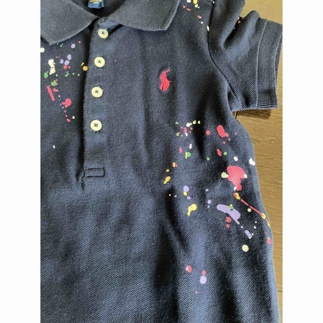 POLO RALPH LAUREN(ポロラルフローレン)のポロ　ラルフローレン  ポロシャツ　3T キッズ/ベビー/マタニティのキッズ服女の子用(90cm~)(Tシャツ/カットソー)の商品写真