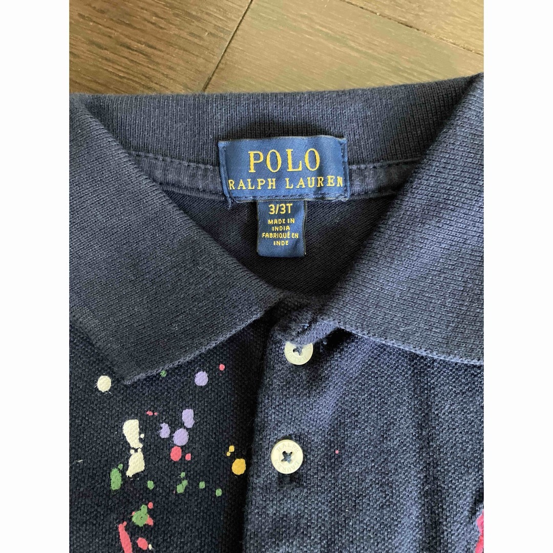 POLO RALPH LAUREN(ポロラルフローレン)のポロ　ラルフローレン  ポロシャツ　3T キッズ/ベビー/マタニティのキッズ服女の子用(90cm~)(Tシャツ/カットソー)の商品写真