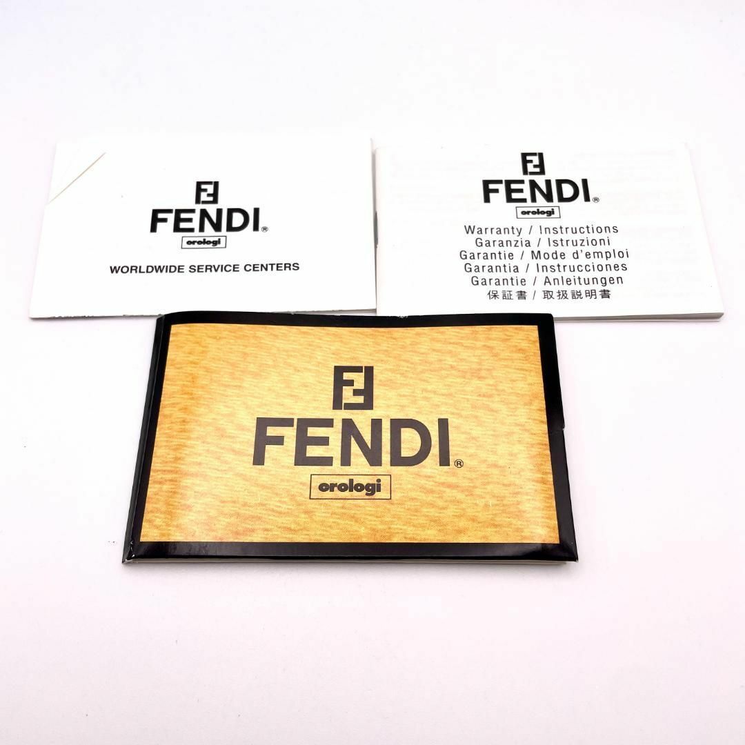 FENDI(フェンディ)の極美品■稼働 磨き フェンディ ズッカ オロロジ レディース サファイアガラス レディースのファッション小物(腕時計)の商品写真