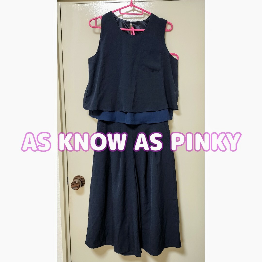 AS KNOW AS PINKY(アズノゥアズピンキー)のAS KNOW AS PINKY ちら見えかわいいset Mサイズ レディースのレディース その他(セット/コーデ)の商品写真