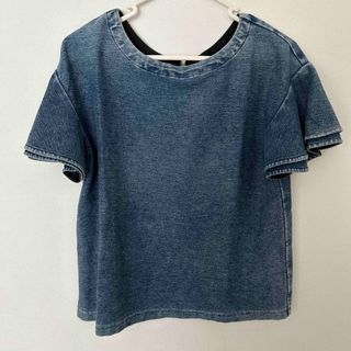 ジーナシス(JEANASIS)のジーナシス  半袖　デニム　トップス　JEANASIS(Tシャツ/カットソー(半袖/袖なし))