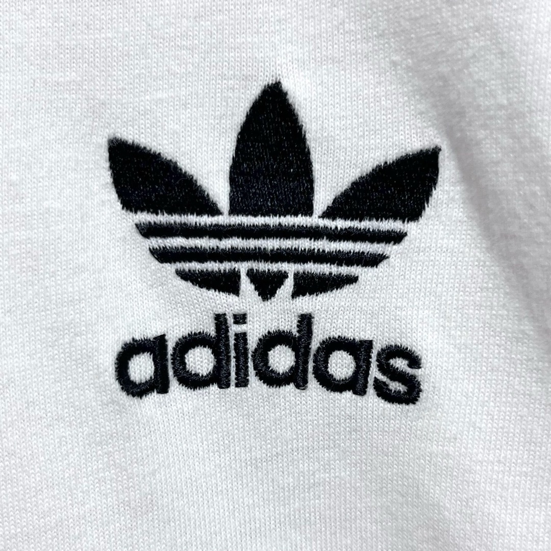 adidas(アディダス)のadidas アディダス Tシャツ ラグラン ホワイト トレフォイル ロゴ刺繍 メンズのトップス(Tシャツ/カットソー(半袖/袖なし))の商品写真