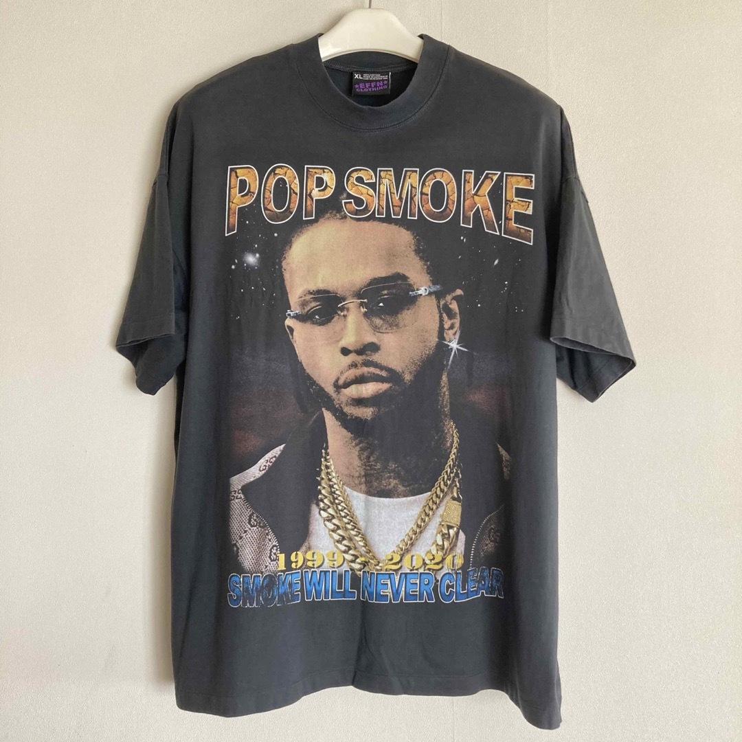 Effn Clothing エフィン クロージング POP SMOKE Tシャツ メンズのトップス(Tシャツ/カットソー(半袖/袖なし))の商品写真