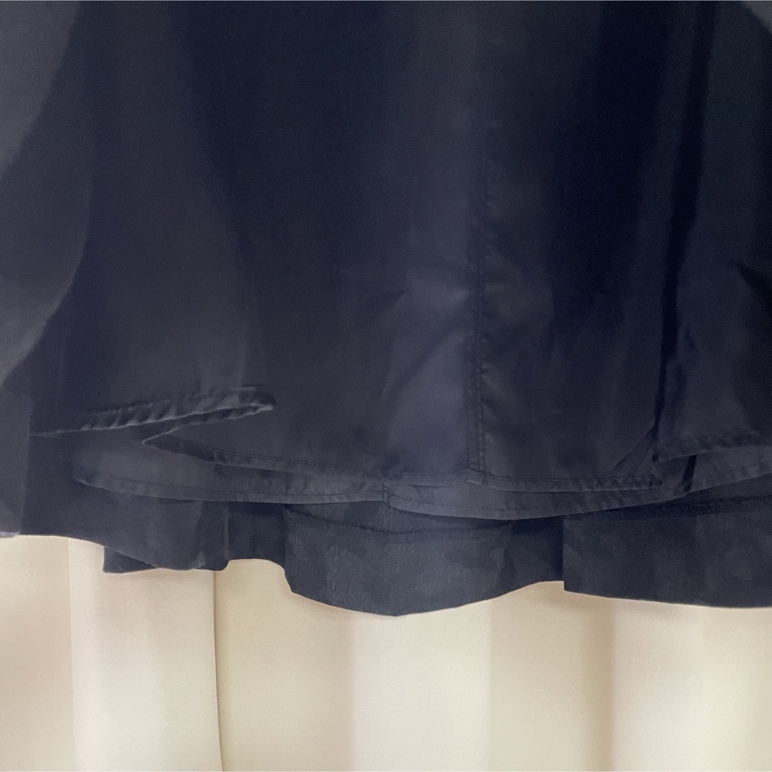 UNIQLO(ユニクロ)のスカート 黒 迷彩柄 レディースのスカート(ひざ丈スカート)の商品写真