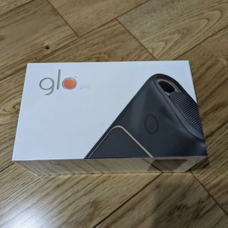 【新品未使用】glo pro_ブラック(タバコグッズ)