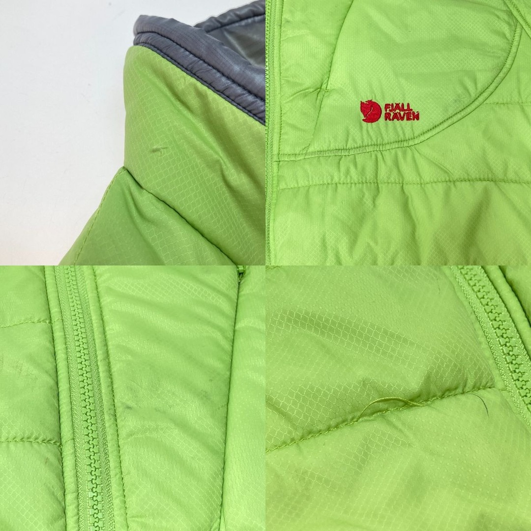 FJALL RAVEN(フェールラーベン)の◎◎FJALL RAVEN フェールラーベン アウター リバーシブル 中綿ジャンパー Lサイズ FR-1840 グリーン x グレー メンズのジャケット/アウター(その他)の商品写真