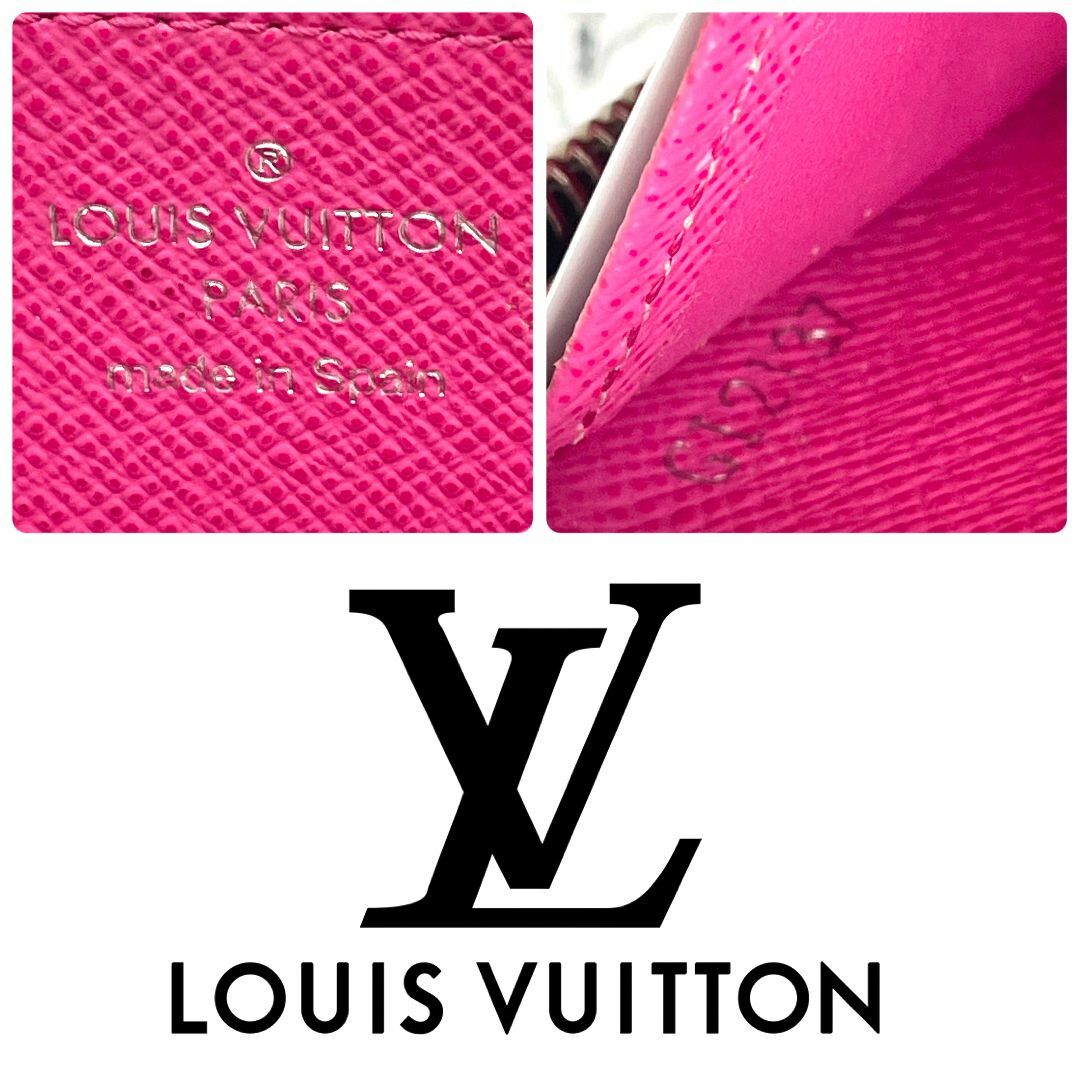 LOUIS VUITTON(ルイヴィトン)の★美品★　ルイヴィトン　エピ　ジッピーウォレット　新型　ブラック×ピンク レディースのファッション小物(財布)の商品写真