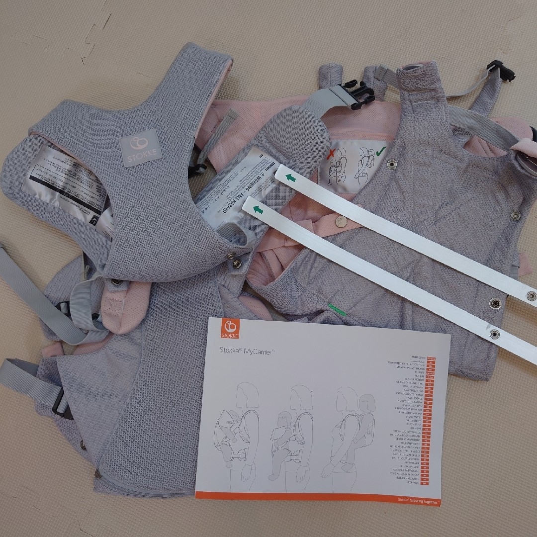 Stokke(ストッケ)のストッケ　マイキャリア　フロント&バック　抱っこ紐 キッズ/ベビー/マタニティのキッズ/ベビー/マタニティ その他(その他)の商品写真