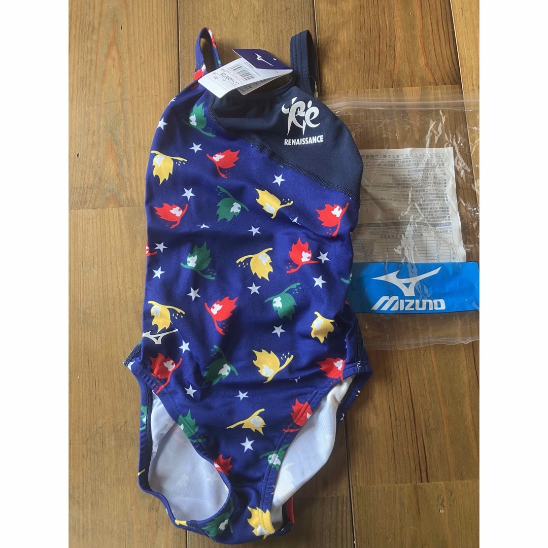 MIZUNO(ミズノ)の女の子　新品　ルネサンススイムウェア　水着　130 キッズ/ベビー/マタニティのキッズ服女の子用(90cm~)(水着)の商品写真