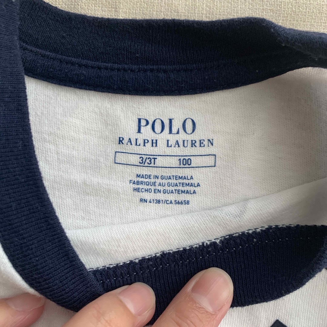 POLO RALPH LAUREN(ポロラルフローレン)のポロラルフローレン　半袖Tシャツ　100 キッズ/ベビー/マタニティのキッズ服男の子用(90cm~)(Tシャツ/カットソー)の商品写真
