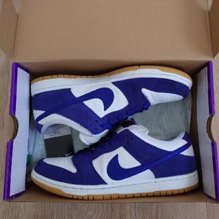 ナイキ(NIKE)のdunk sb low pro PRM Dodgers 中古 29㌢ 値段交渉可(スニーカー)