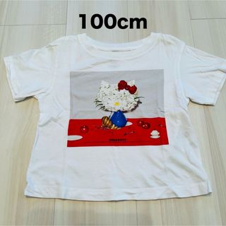 ユニクロ(UNIQLO)のユニクロ　キティーtｼｬﾂ 100cm(Tシャツ/カットソー)