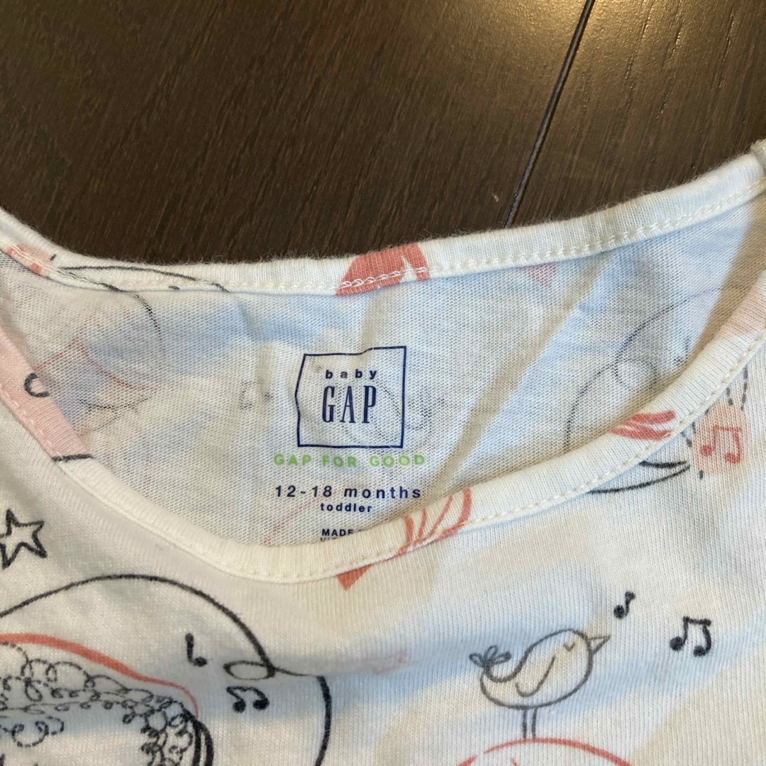 babyGAP(ベビーギャップ)のGAP コムサイズム　サイズ80  3枚セット　まとめ売り キッズ/ベビー/マタニティのベビー服(~85cm)(ワンピース)の商品写真