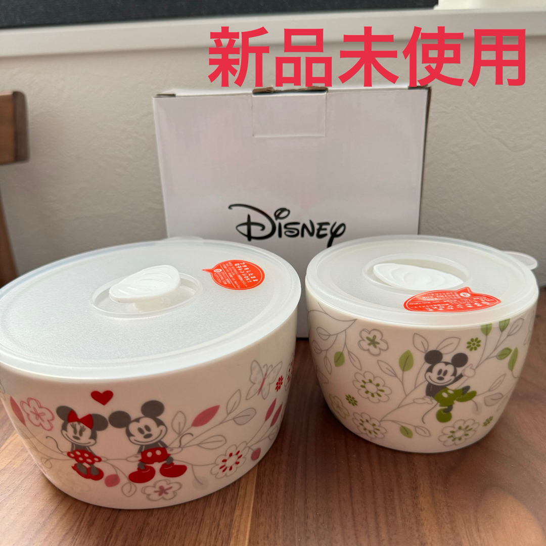 Disney(ディズニー)のディズニーレンジパック 2個セット インテリア/住まい/日用品のキッチン/食器(容器)の商品写真