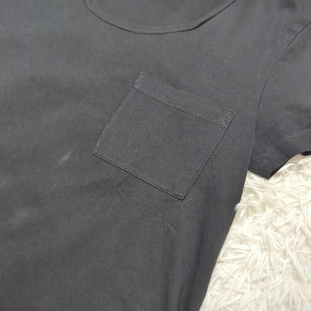 a day in the life(アデイインザライフ)の【訳ありアウトレット】ZARA  Trafaluc シャツ S 黒　 ✓3301 レディースのトップス(Tシャツ(半袖/袖なし))の商品写真