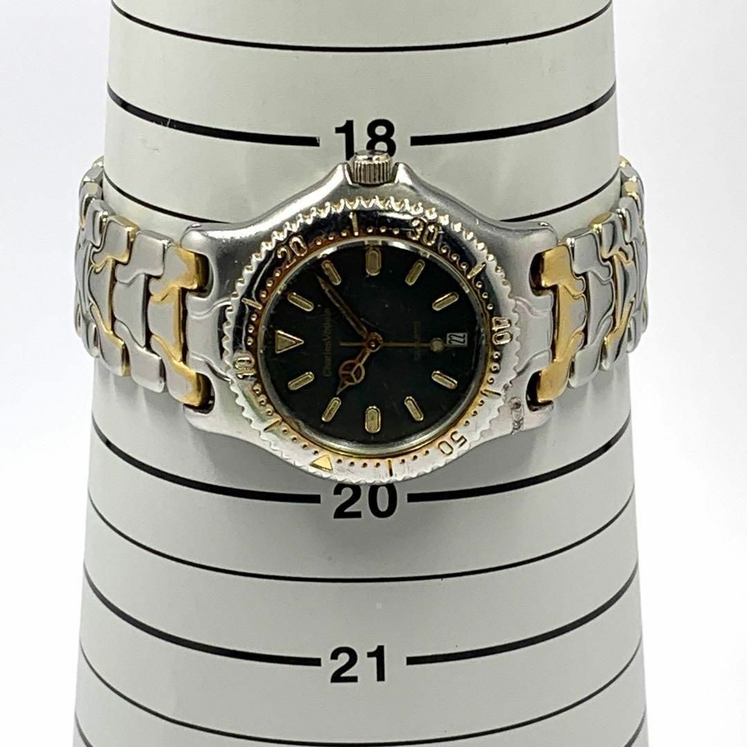 Charles Vogele(シャルルホーゲル)の947 Charles Vogele ★訳アリ メンズ 腕時計 デイト 日付 メンズの時計(腕時計(アナログ))の商品写真