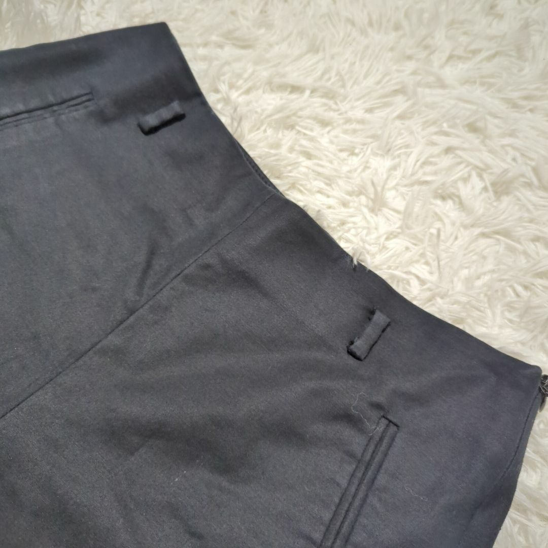 【美品アウトレット】ZARA BASIC ショートパンツ S 黒 ✓3300 レディースのパンツ(ショートパンツ)の商品写真