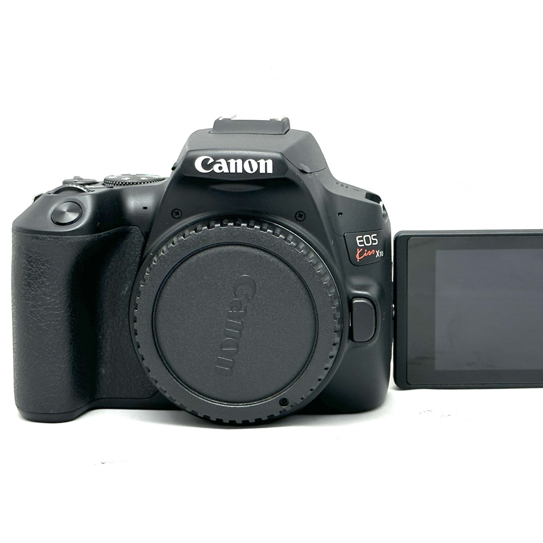 入学応援セット♪Canon EOS kiss X10ダブルズームレンズキット♪ スマホ/家電/カメラのカメラ(デジタル一眼)の商品写真