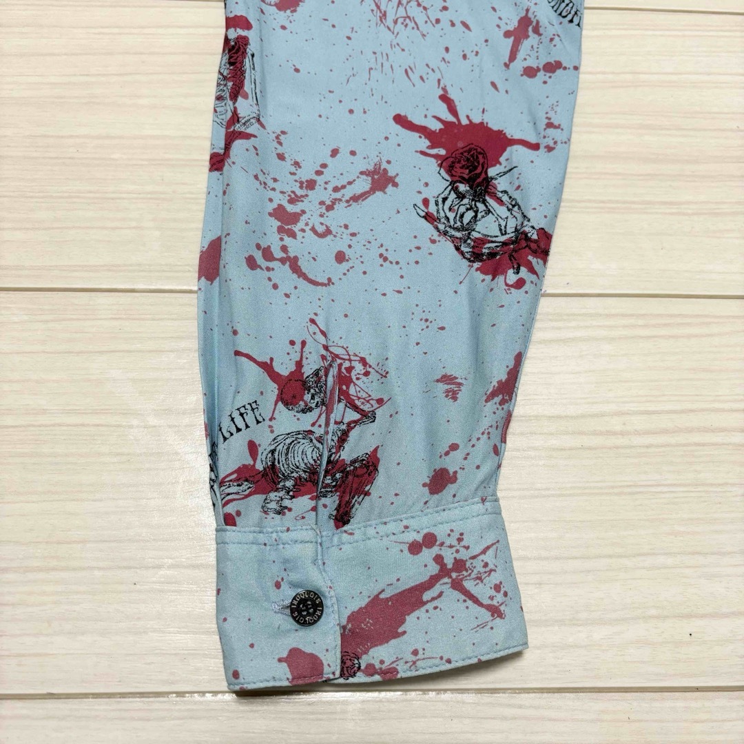 Iroquois(イロコイ)のレア■Iroquois イロコイ■MAN DEAD ROSE アロハ シャツ 2 メンズのトップス(シャツ)の商品写真