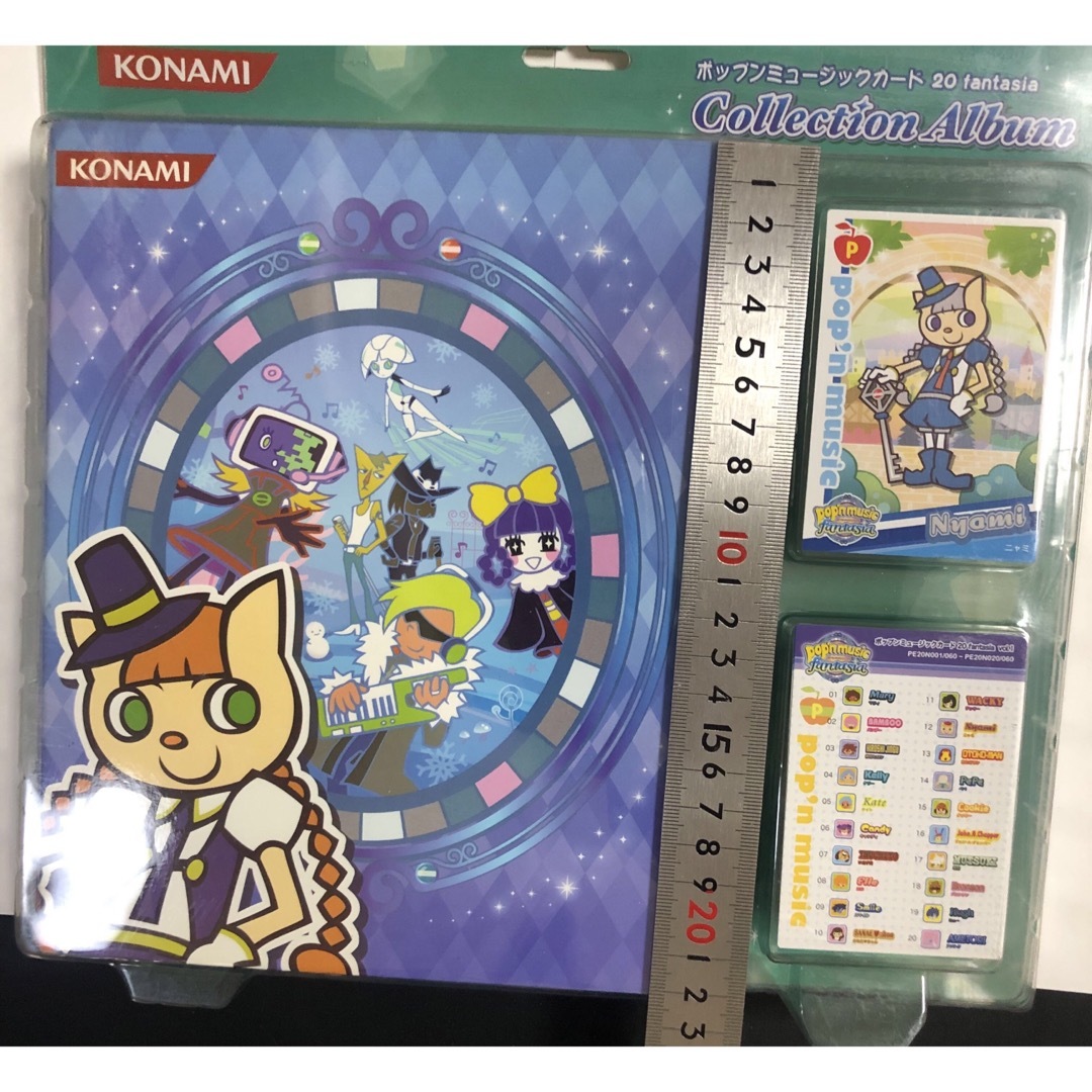 ポップンミュージック カード アルバム★ニャミ★pop'n music エンタメ/ホビーのトレーディングカード(その他)の商品写真