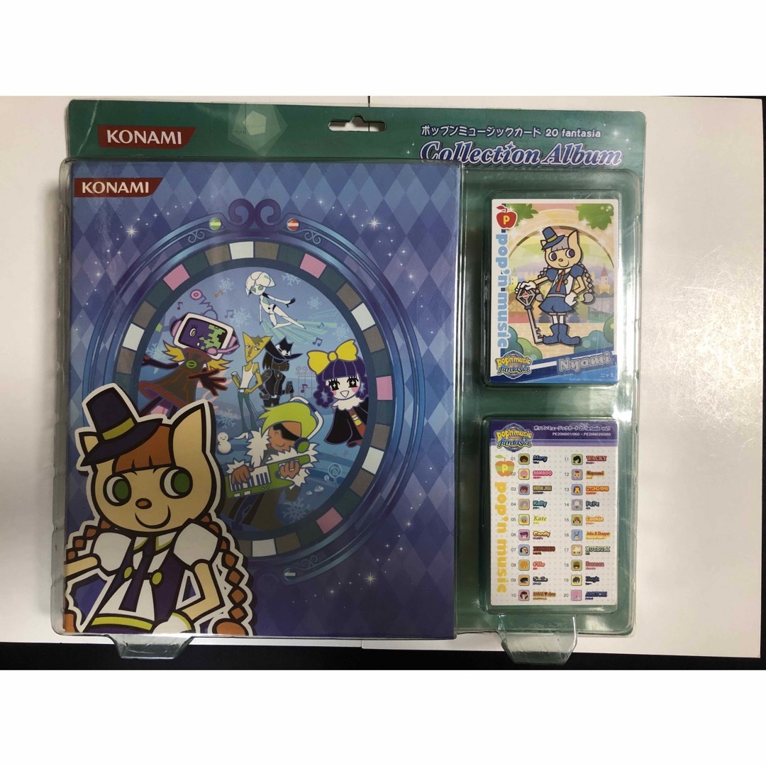 ポップンミュージック カード アルバム★ニャミ★pop'n music エンタメ/ホビーのトレーディングカード(その他)の商品写真