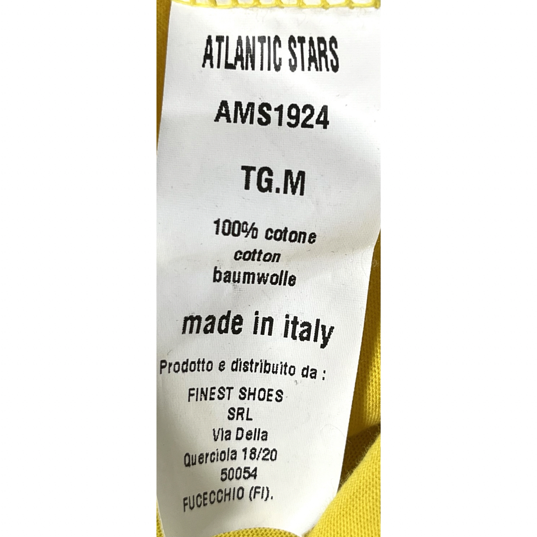 Atlantic STARS(アトランティックスターズ)の匿名発送　新品未使用　アトランティックスターズ　プリントT Lサイズ相当 メンズのトップス(Tシャツ/カットソー(半袖/袖なし))の商品写真