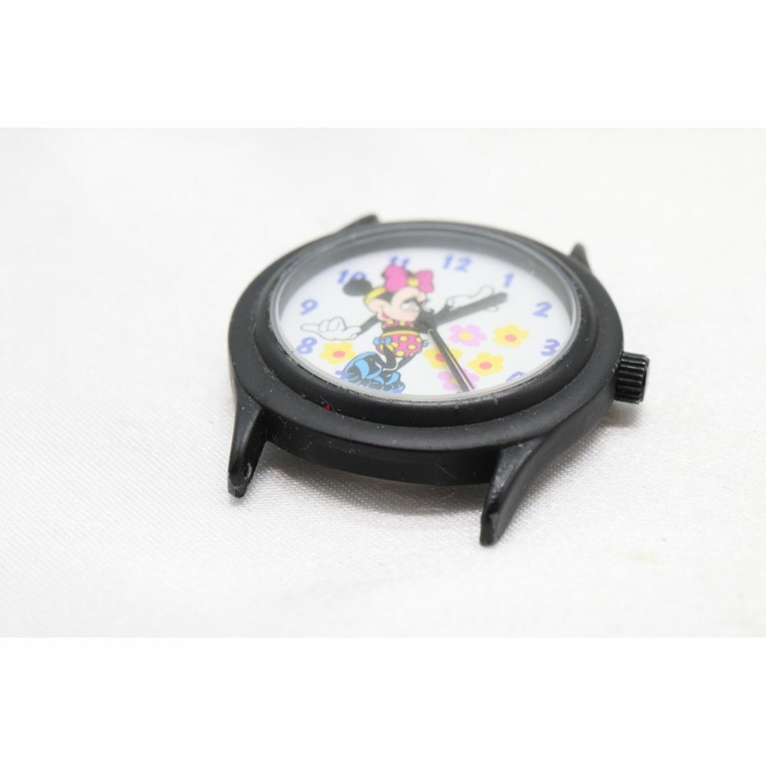 Disney(ディズニー)の【W143-26】電池交換済 ディズニー ミニーマウス 腕時計 フェイスのみ メンズの時計(腕時計(アナログ))の商品写真