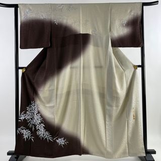 訪問着 身丈161cm 裄丈64cm 正絹 逸品 【中古】(着物)