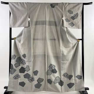 訪問着 身丈165cm 裄丈66.5cm 正絹 美品 逸品 【中古】(着物)