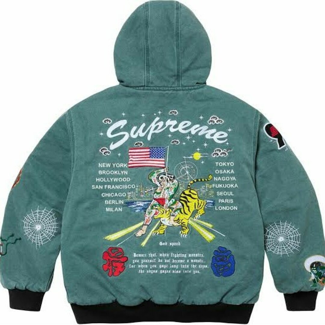 Supreme(シュプリーム)のSupreme AOI Hooded Work Jacket Teal メンズのジャケット/アウター(その他)の商品写真