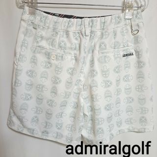 アドミラル(Admiral)の古着　アドミラルゴルフ　ハーフパンツ　総柄(ウエア)