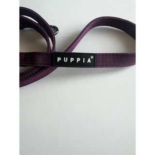 新品　未使用　PUPPIA ツートーンリード M パープル