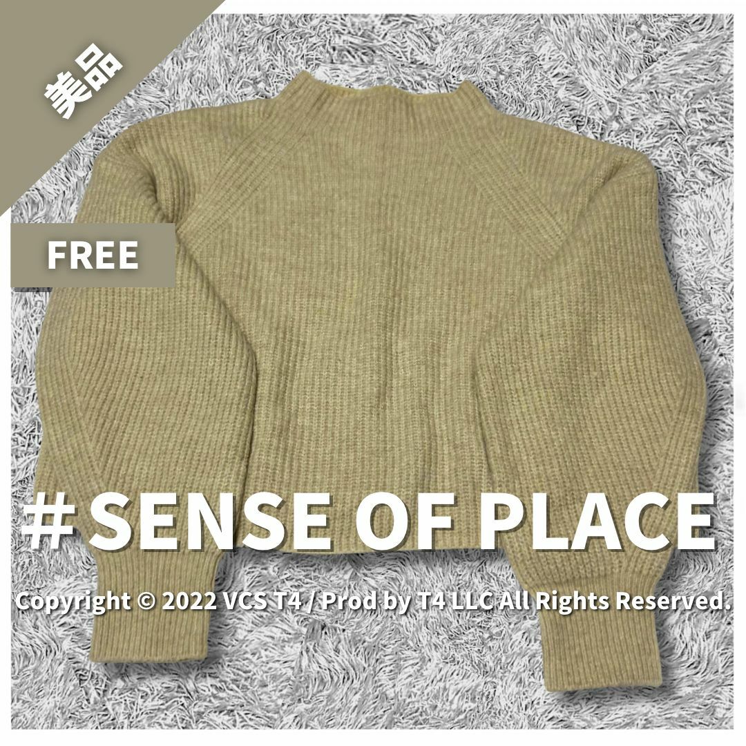 SENSE OF PLACE by URBAN RESEARCH(センスオブプレイスバイアーバンリサーチ)の【美品】センスオブプレイスバイアーバンリサーチ ニット・セーター F ✓3253 レディースのトップス(ニット/セーター)の商品写真