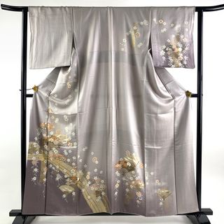 訪問着 身丈159cm 裄丈63cm 正絹 秀品 【中古】(着物)