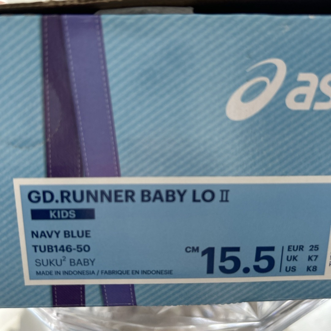 asics(アシックス)のアシックス　asics スニーカー キッズ/ベビー/マタニティのキッズ靴/シューズ(15cm~)(スニーカー)の商品写真